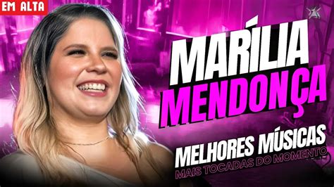 MARÍLIA MENDONÇA MÚSICAS MARCANTES REPERTÓRIO ACÚSTICO REMIX NOVO