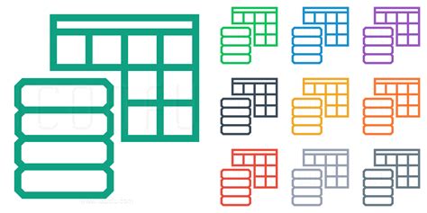 Database Table Icon 153226 Free Icons Library