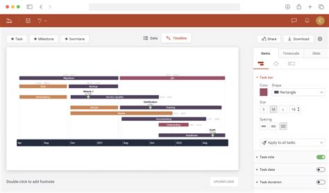 Free online Gantt chart maker