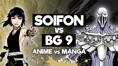 Soifon vs BG9: ANIME VS MANGA COMPARISON | CUT & ADDED CONTENT - YouTube