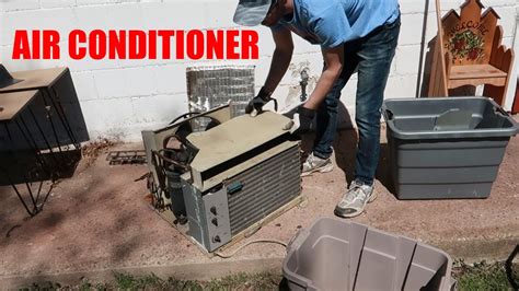 Scrapping An Air Conditioner How To Scrap 101 YouTube