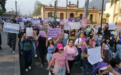 Cientos de mujeres en Orizaba Veracruz exigen justicia para víctimas