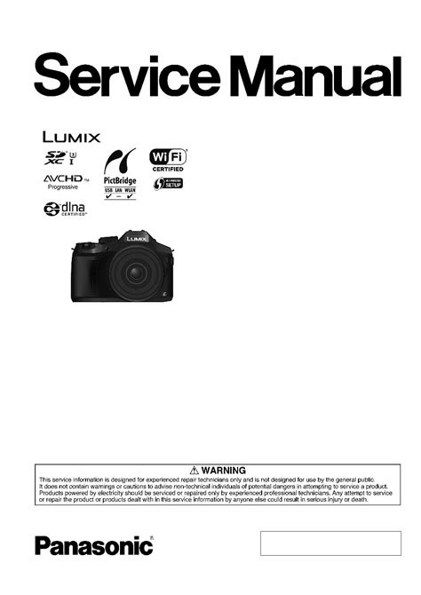 Panasonic Lumix DMC FZ330 Service Manual & Repair Guide