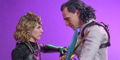 Loki Sylvie Get Realistic Hot Toys Figures With Plenty Of Accessories