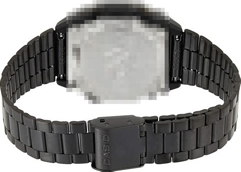 Браслет стальной чёрный матовый Casio B640WB-1B - купить с доставкой по ...