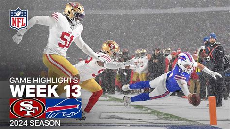 San Francisco 49ers Vs Buffalo Bills Game Highlights Nfl 2024 Season