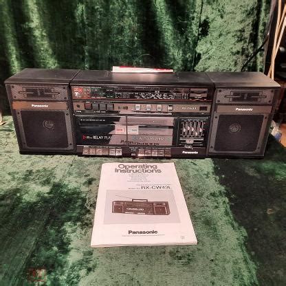 National Panasonic RX-CW43 L, в рабочий, идеальное внешн. сост, TAPE 1 ...