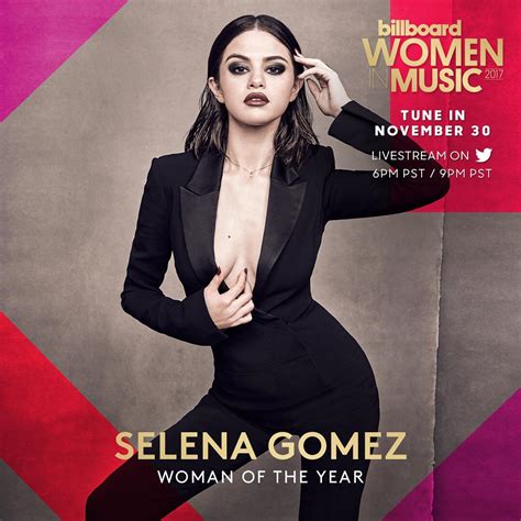 Selena Gómez Es La Mujer Del Año En La Música Para Billboard Reto