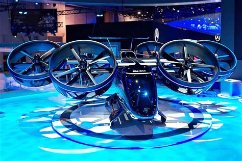 Bell Helicopter Show Off Air Taxi Bell Nexus At CES 2019