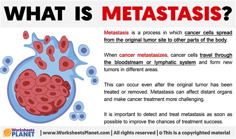 What is Metastasis | Definition of Metastasis