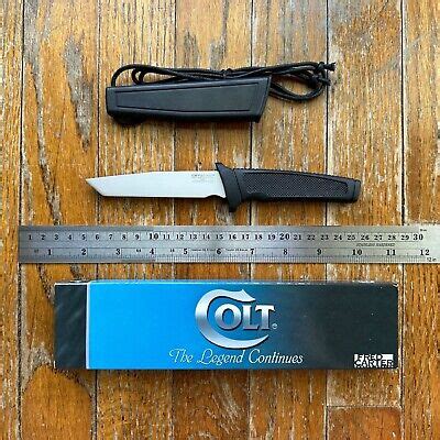 COLT CT 57 GUARDIAN Fred Carter Cryoedge FIXED Blade Tanto Knife W