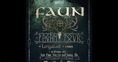 Faun LIVE at Live Club tomorrow! - FemMetal - Goddesses of Metal - Promoting women in Metal and Rock