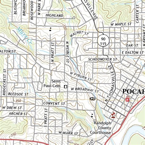 Pocahontas, AR (2020, 24000-Scale) Map by United States Geological ...