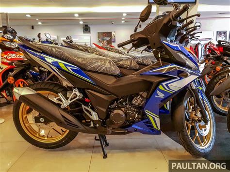 2020 Honda RS150R V2 Spotted In Malaysian Dealer Five New Colours