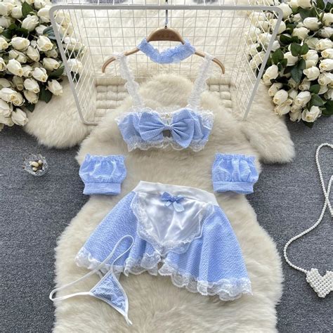 MEI 2024 NEW Bunny Girl Wrapped Chest Playsuit Cosplay Roleplay Uniform Sexy Erotic Lingerie