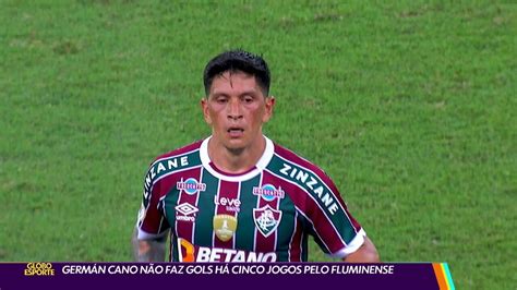 Vídeo Germán Cano não faz gols há cinco jogos pelo Fluminense