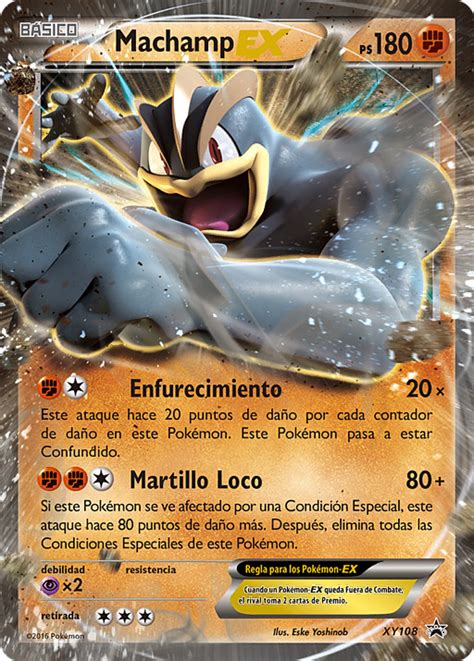 Machamp Ex Xy Xy Cartas Promocionales Pok Mon Para So