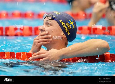 Sarah Sjoestroem Of Sweden Celebrates After Winning The Women S M