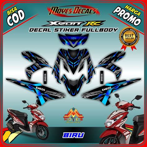 Bisa Cod Decal Yamaha Xeon Rc Full Body Warna Gradasi Lazada Indonesia