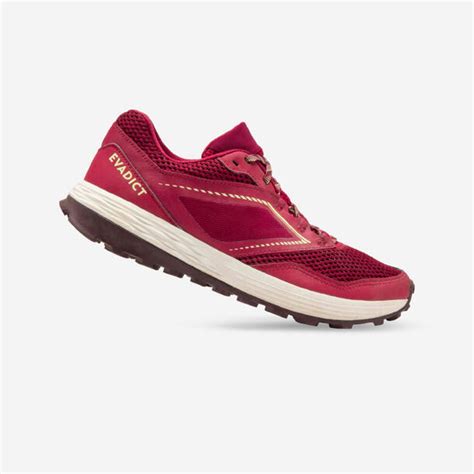 Evadict TR Women's Trail Running Shoes - Burgundy