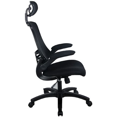 Sprint Black Mesh Office Chair Operator Task Chairs