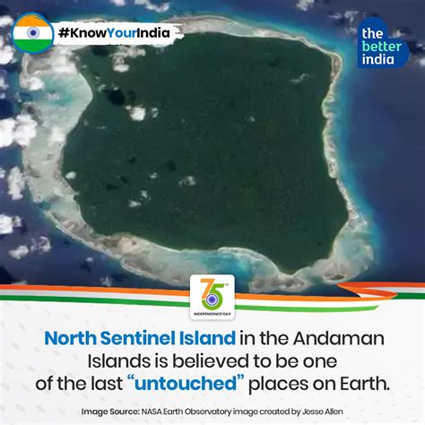 The Better India On Twitter 1 2 The North Sentinel Island In The