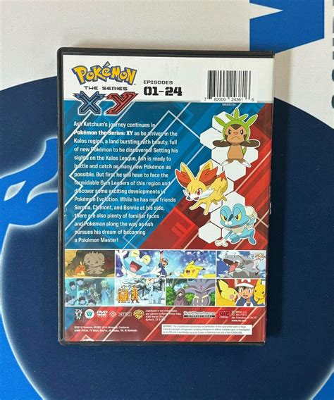 Pokemon The Series Xy Set Dvd Ebay