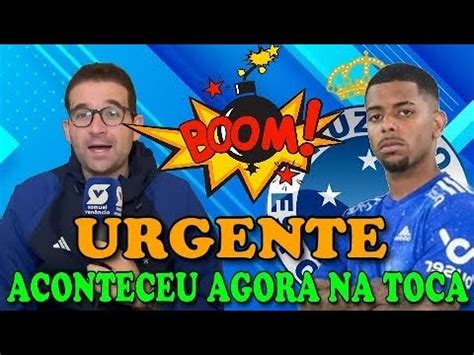 URGENTE SAIU AGORA NOTICIÁRIO DO CRUZEIRO HOJE SAMUEL VENÂNCIO AS