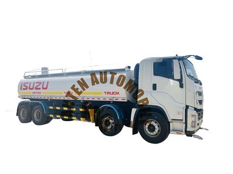 Isuzu X Capacity Cubic Meters Water Spray Bowser Sprinkler Tanker