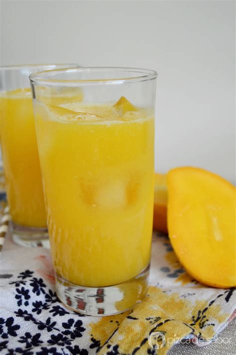 Agua De Mango Pizca De Sabor