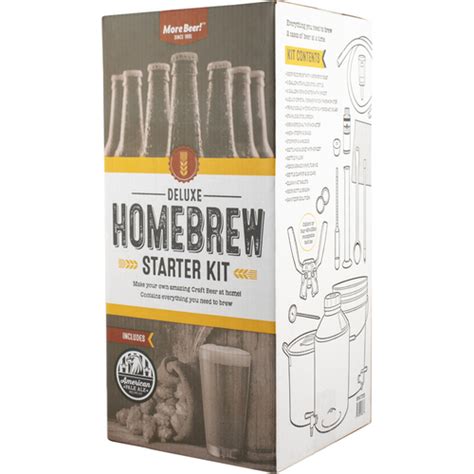 Deluxe Homebrewing Starter Kit - American Ale | MoreBeer