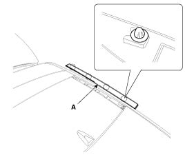 Hyundai Azera Roof Side Molding Repair Procedures Body Side Molding