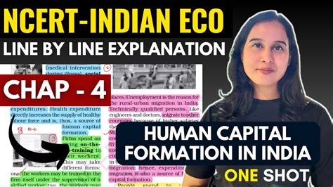 Human Capital Formation NCERT Line By Line Explanation Class 12