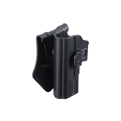 Amomax Left Handed Tactical Holster For Glock Black