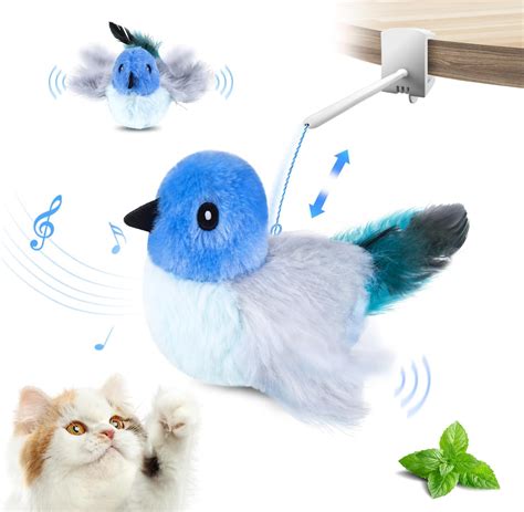 Migipaws Cat Toys Realistic Interactive Bird Cat Toy Automatic