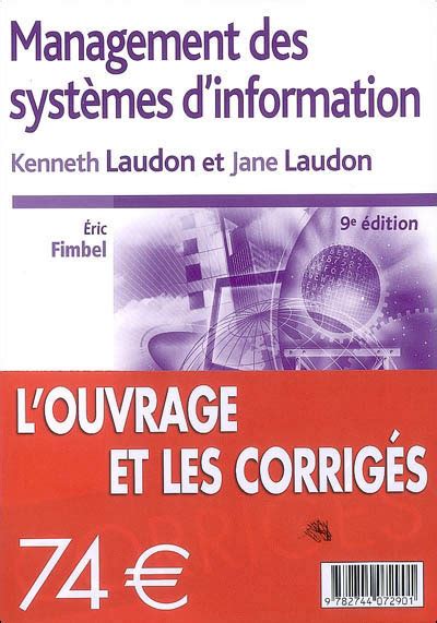 Vp management des systemes d information livre des corriges 9ème