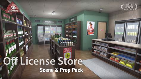 Off License Store Iclone Scenes And Props Reallusion Content Store