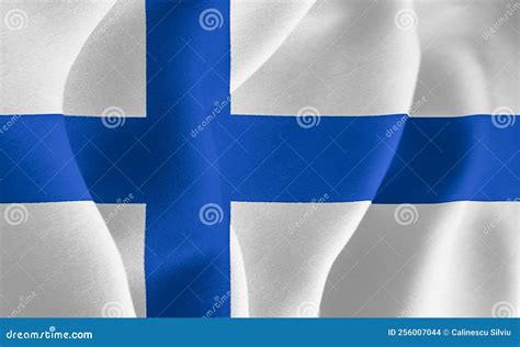 Finland flag design 2 stock illustration. Illustration of banner ...