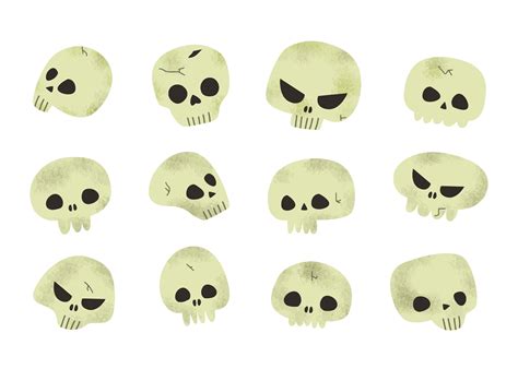 Halloween Skull Clip Art