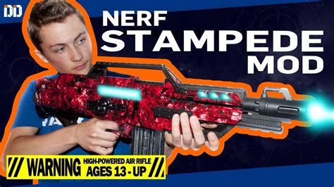 Nerf Mods Nerf Stampede Ecs Mod Youtube