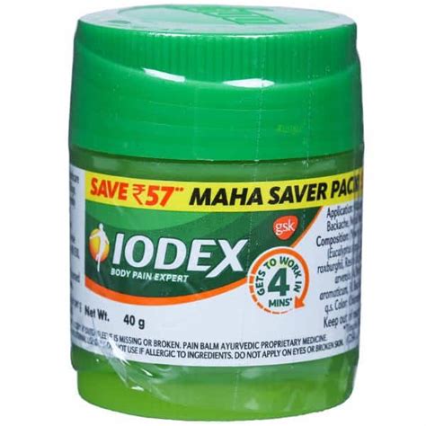 Iodex 40 GM – Ak Medical Hall