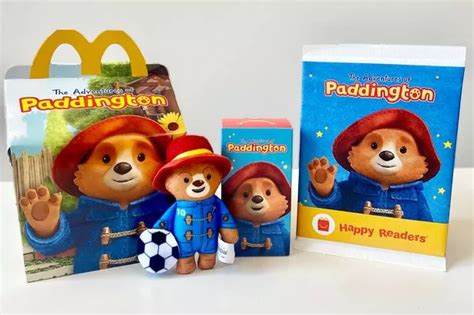 Paddington Joins Mcdonald S With Happy Meal Toys And Books Wales Online