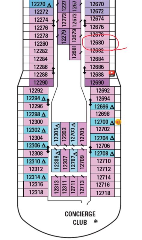 ovation of the seas balcony cabins deck 12 - Royal Caribbean Discussion ...