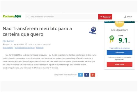 Atlas Quantum recebe reclamações sobre atrasos em saques de bitcoin