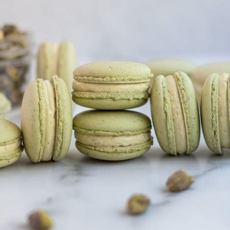 Pistachio Macarons - Bake or Bust