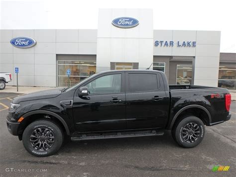 2019 Shadow Black Ford Ranger Lariat Supercrew 4x4 133918471 Photo 10