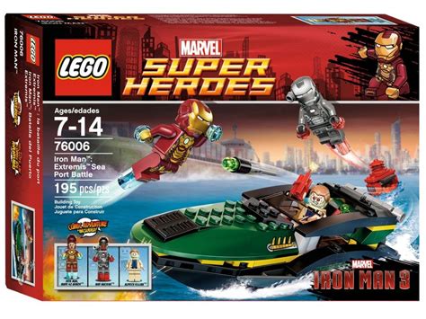 LEGO ЛЕГО 76006 цена СУПЕР ХИРОУС-ЖЕЛЕЗНИЯТ ЧОВЕК ЕКСТРЕМИС МОРСКА БИТКА