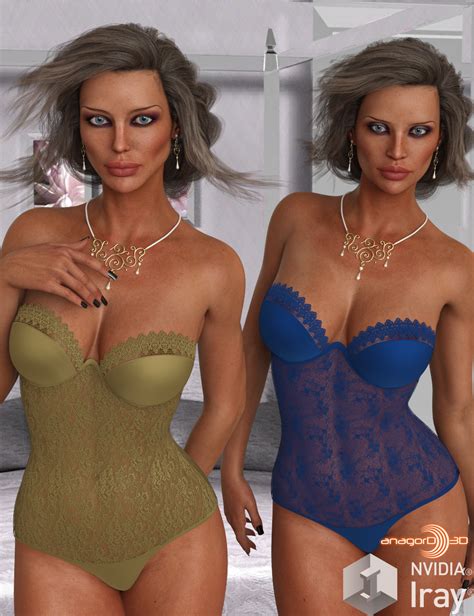 Versus Diva Lingerie For Genesis Females Daz D