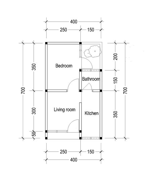 Small House Design 4x7 Meter 56sqm Bedrooms SamHousePlans 52 OFF