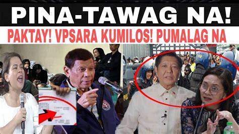 KAKAPASOK LANG MALAKING GULO TO VPSARA AT FPRRD PUMALAG GAGANTI NA